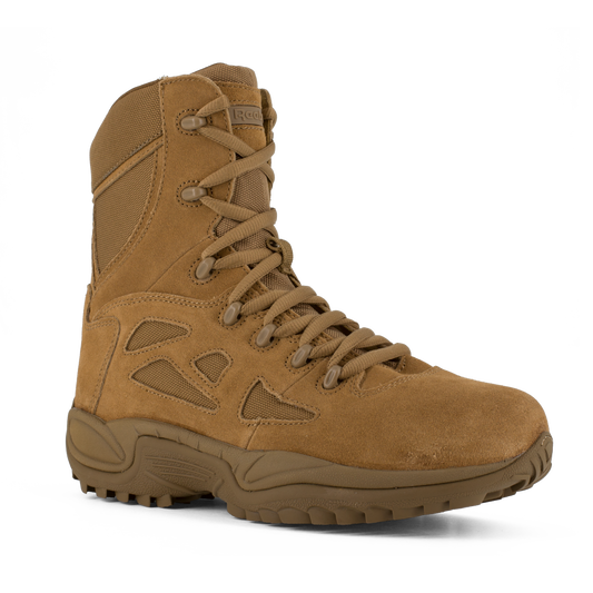 Reebok RB897 Women's Rapid Response Soft Toe Tactical Boots - Coyote