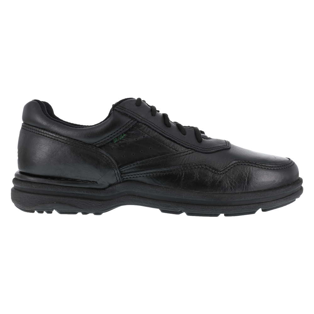 Reebok RP2610 Men's Postwalk Soft Toe Pro Walker Athletic Postal Oxford Shoe - Black