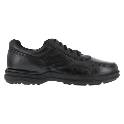 Reebok RP2610 Men's Postwalk Soft Toe Pro Walker Athletic Postal Oxford Shoe - Black