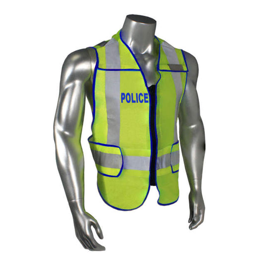 Radwear Police Safety Vest, Type P Class 2 - LHV-207DSZR-POL
