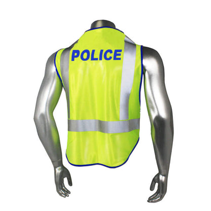 Radwear Police Safety Vest, Type P Class 2 - LHV-207DSZR-POL