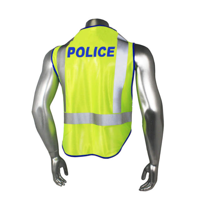 Radwear Police Safety Vest, Type P Class 2 - LHV-207DSZR-POL