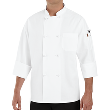 Load image into Gallery viewer, Red Kap 0414 Eight Knot Button Chef Coat
