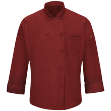 Load image into Gallery viewer, Red Kap 042X Men&#39;s Long Sleeve Chef Coat with OilBlok + Mimix
