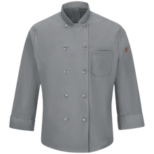 Load image into Gallery viewer, Red Kap 042X Men&#39;s Long Sleeve Chef Coat with OilBlok + Mimix
