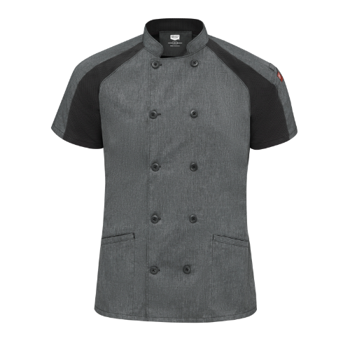 Red Kap 051W Women's Airflow Raglan Chef Coat with OilBlok