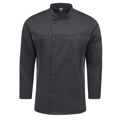 Red Kap 054M Men's Deluxe Airflow Chef Coat