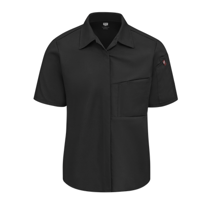 Red Kap 501W Women's Airflow Cook Shirt w/ OilBlok