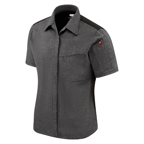Red Kap 501W Women's Airflow Cook Shirt w/ OilBlok