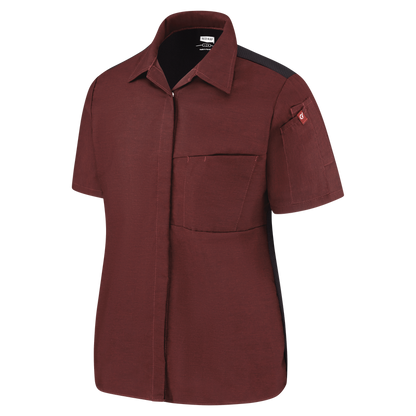 Red Kap 501W Women's Airflow Cook Shirt w/ OilBlok