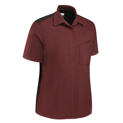 Red Kap 501W Women's Airflow Cook Shirt w/ OilBlok