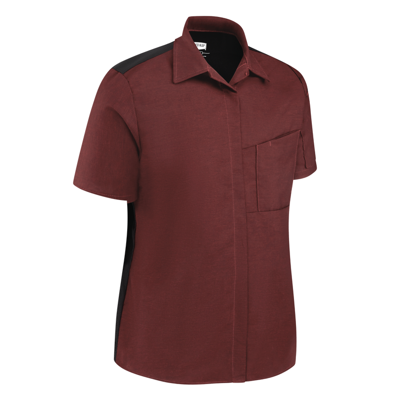 Red Kap 501W Women's Airflow Cook Shirt w/ OilBlok