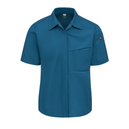 Red Kap 501W Women's Airflow Cook Shirt w/ OilBlok
