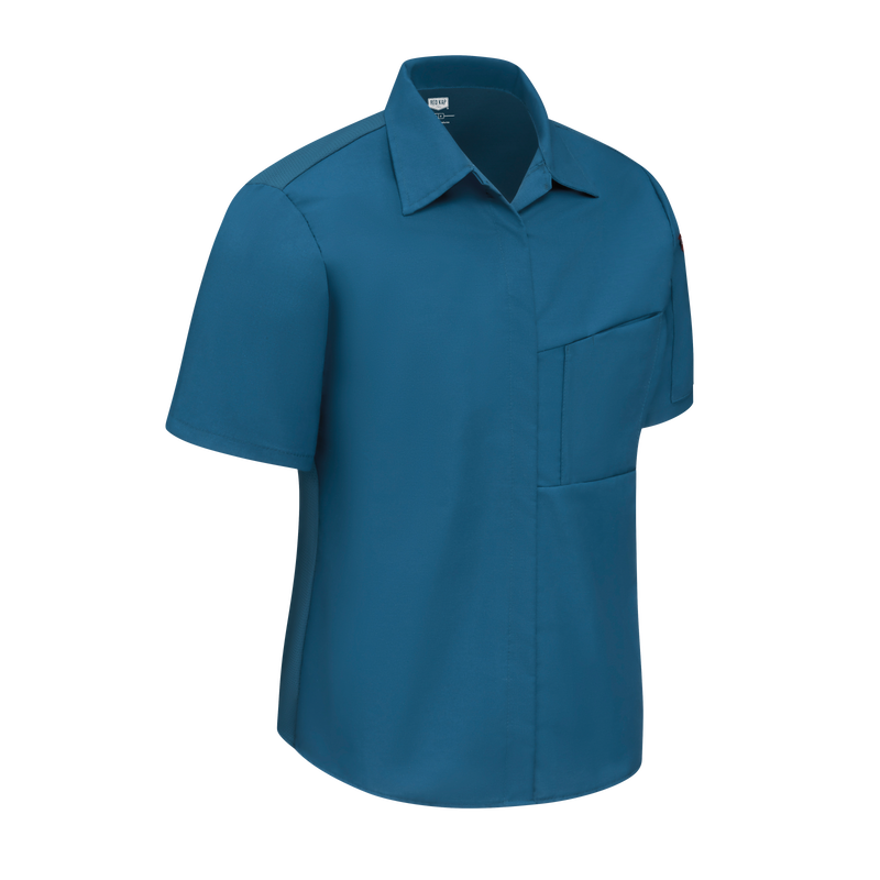 Red Kap 501W Women's Airflow Cook Shirt w/ OilBlok