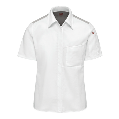 Red Kap 501W Women's Airflow Cook Shirt w/ OilBlok
