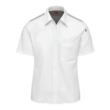 Load image into Gallery viewer, Red Kap 501W Women&#39;s Airflow Cook Shirt w/ OilBlok
