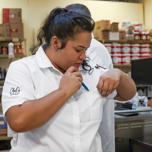 Red Kap 501W Women's Airflow Cook Shirt w/ OilBlok