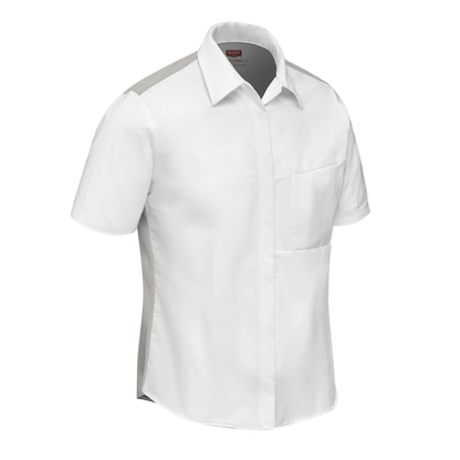 Red Kap 501W Women's Airflow Cook Shirt w/ OilBlok
