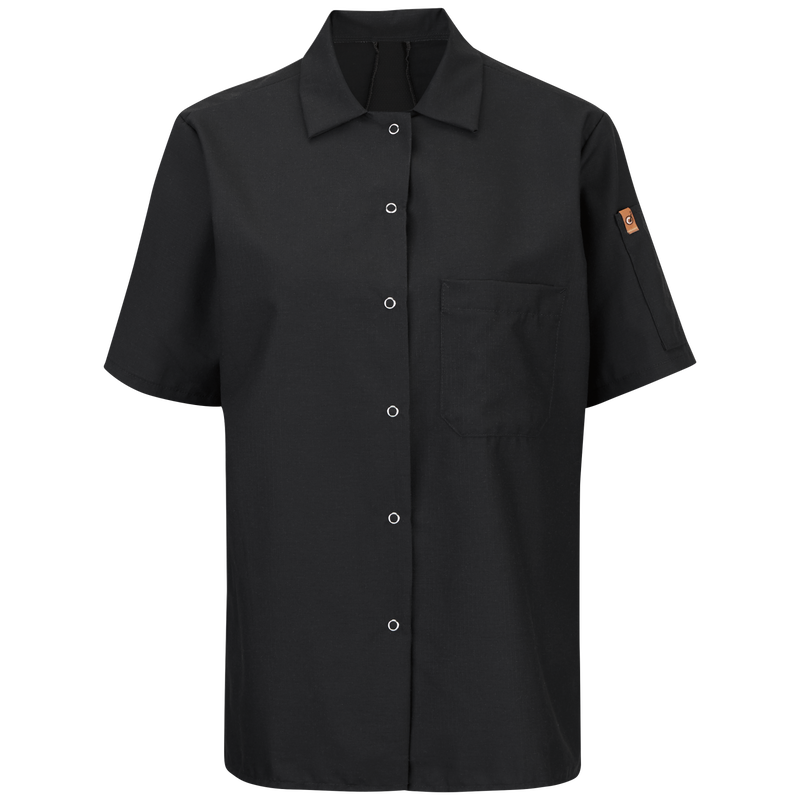Red Kap 501X Women's Cook Shirt w/ OilBlok + MIMIX