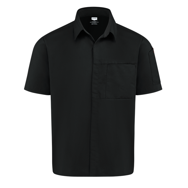 Red Kap 502M Men's Airflow Cook Shirt w/ OilBlok