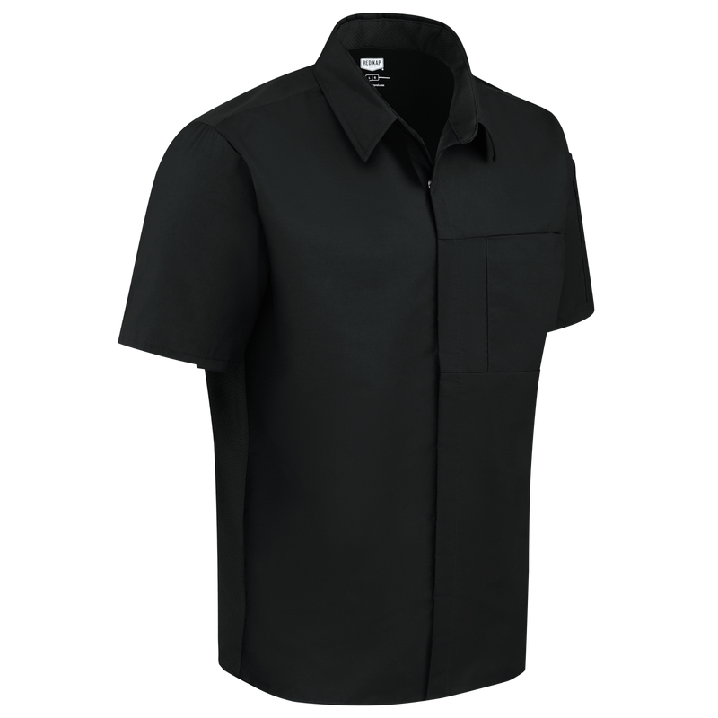 Red Kap 502M Men's Airflow Cook Shirt w/ OilBlok
