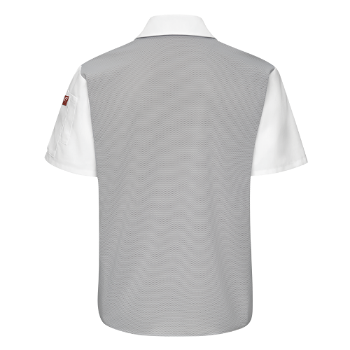 Red Kap 502M Men's Airflow Cook Shirt w/ OilBlok