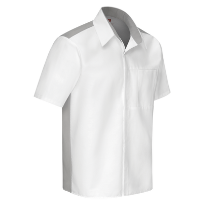 Red Kap 502M Men's Airflow Cook Shirt w/ OilBlok