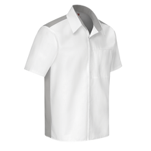Load image into Gallery viewer, Red Kap 502M Men&#39;s Airflow Cook Shirt w/ OilBlok
