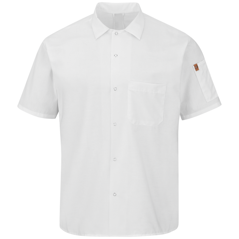 Red Kap 502X Men's Cook Shirt w/ OilBlok + MIMIX