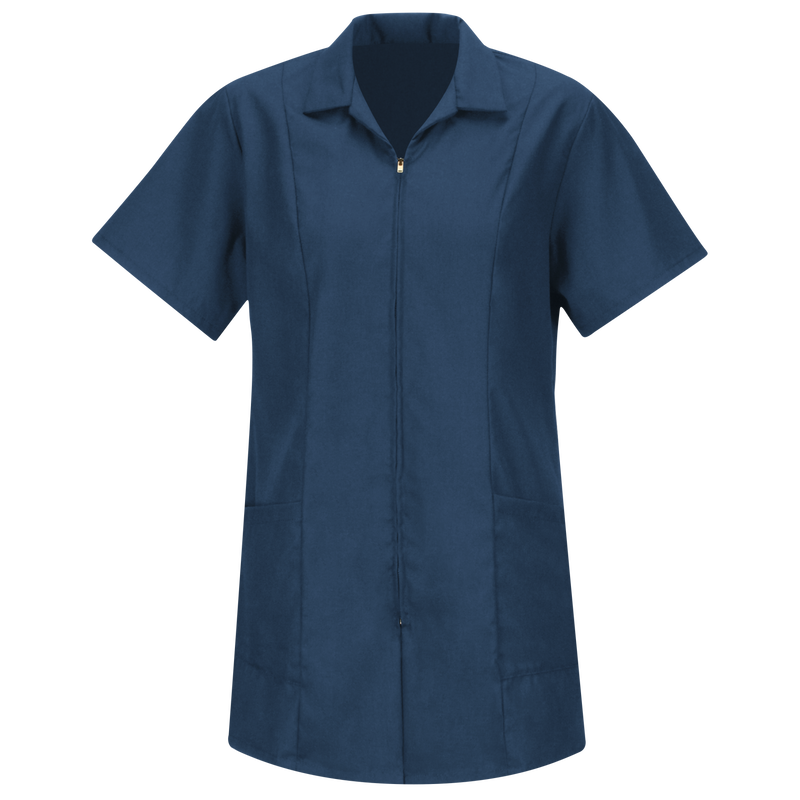 Red Kap KP43 Women's Zip-Front Smock