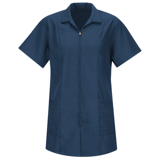 Red Kap KP43 Women's Zip-Front Smock