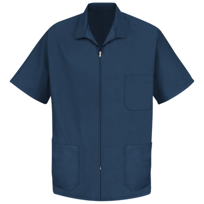 Red Kap KP44 Men's Zipper-Front Smock