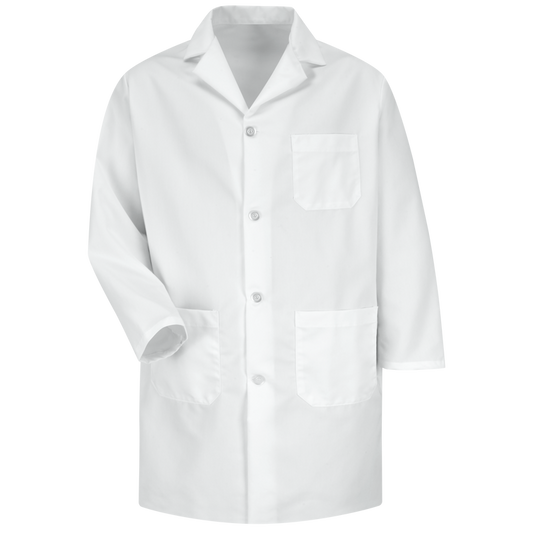 Red Kap KT34 Men's White Staff Coat