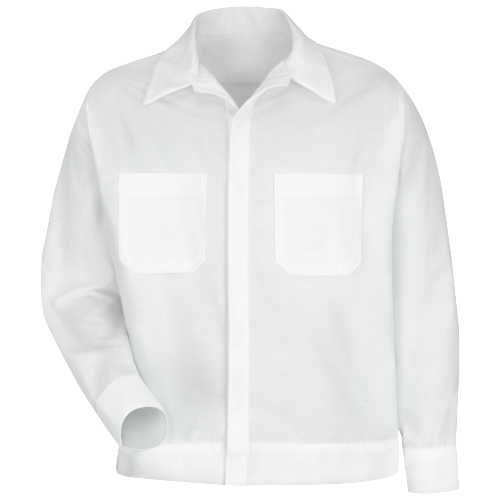 Red Kap SP35 Men's Button-Front Shirt Jacket