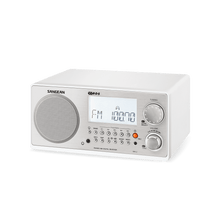 Load image into Gallery viewer, Sangean WR-2CL Digital AM-FM Clear Cabinet Table-Top Radio
