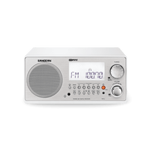 Load image into Gallery viewer, Sangean WR-2CL Digital AM-FM Clear Cabinet Table-Top Radio
