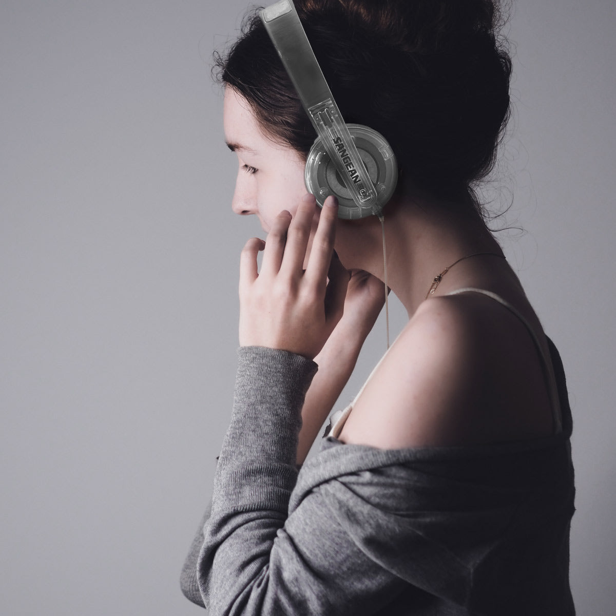 Sangean EU-55CL Clear Stereo Headphones