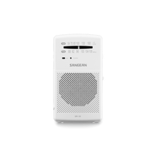 Load image into Gallery viewer, Sangean SR-35CL AM/FM Hand-held Radio Receiver with Earphones - Clear, Black, or White
