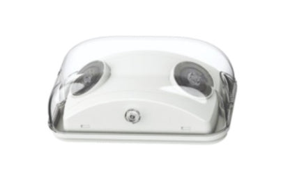 Shat-R-Shield Lighting Ironclad SRSEM LED Series Emergenncy Exit Light for Correctional Facilities