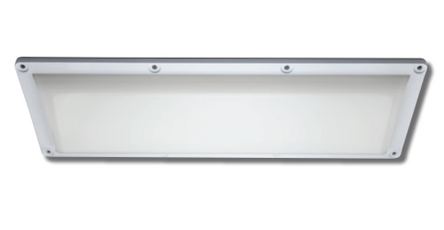 Shat-R-Shield Lighting Ironclad Linear Pro Tamper-Resistant Large Area LED Lighting Fixture for Correctional Facilities