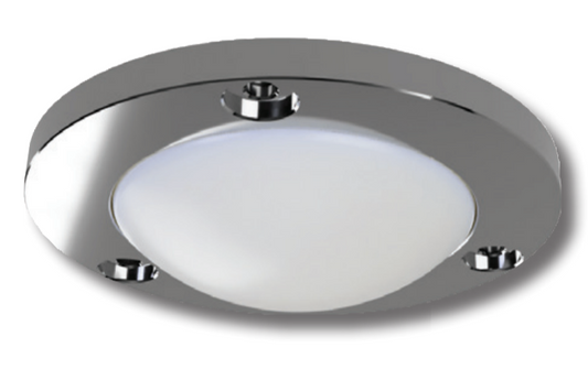 Shat-R-Shield Lighting Ironclad Puck Pro Tamper-Resistant Utility Area LED Light for Correctional Facilities