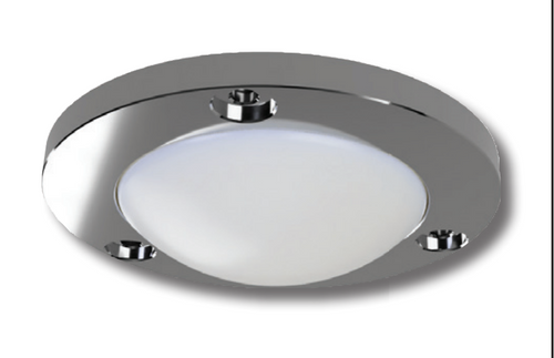 Shat-R-Shield Lighting Ironclad Puck Pro Tamper-Resistant Utility Area LED Light for Correctional Facilities