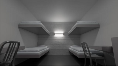 Shat-R-Shield Lighting Ironclad UDF Up/Down Correctional LED Light Fixture
