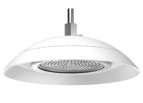 Shat-R-Shield Lighting Ironclad WDHB Tamper-Resistant Wash Down High Bay LED Area/Task Light for Correctional Facilities