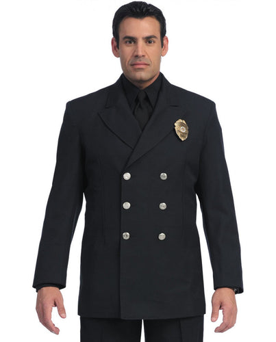 United Uniforms Double Breasted Class A Dress Coat - Polyester/Wool Serge Weave