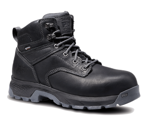 Timberland PRO TB1A42GN001 Men's 6" Titan EV Composite Toe Waterproof Work Boots - Black