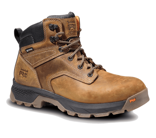 Timberland PRO TB1A5M2T214 Men's 6" Titan EV Waterproof Soft Toe Work Boots - Brown