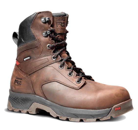 Timberland PRO TB1A5RBP214 Men's 8" Titan EV Composite Toe Waterproof Insulated Work Boots - Brown