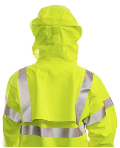 Tingley Eclipse Quad-Hazard Rain Coat (Hi Vis Type R Class 3, Liquidproof, Arc Flash and Flash Fire Resistant) (HRC 2 - 8.7 cal)