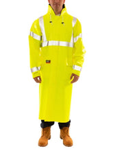 Load image into Gallery viewer, Tingley Eclipse Quad-Hazard Rain Coat (Hi Vis Type R Class 3, Liquidproof, Arc Flash and Flash Fire Resistant) (HRC 2 - 8.7 cal)
